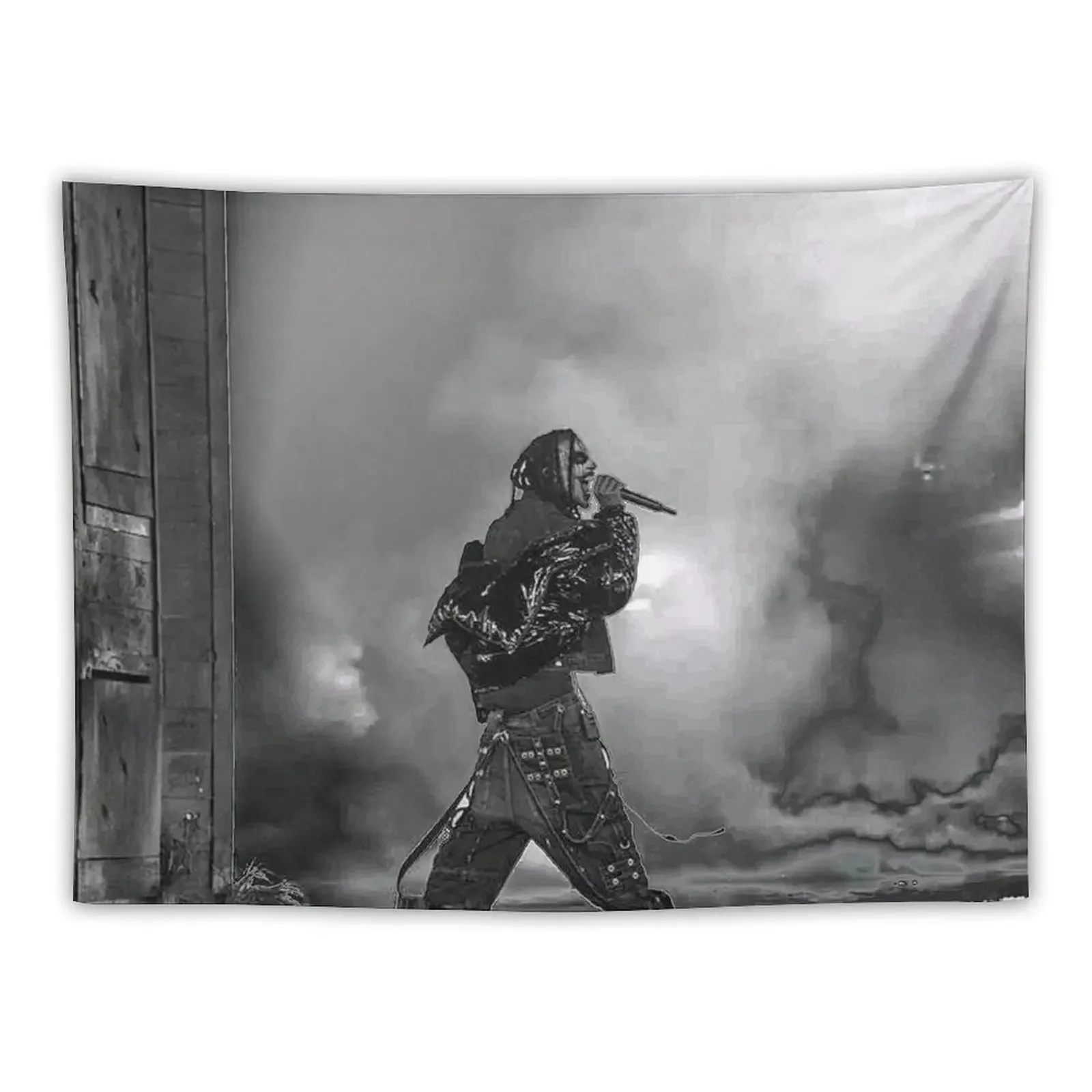 Playboi Carti black and white Tapestry Decorative Wall Murals Room Decor Aesthetic Tapestry