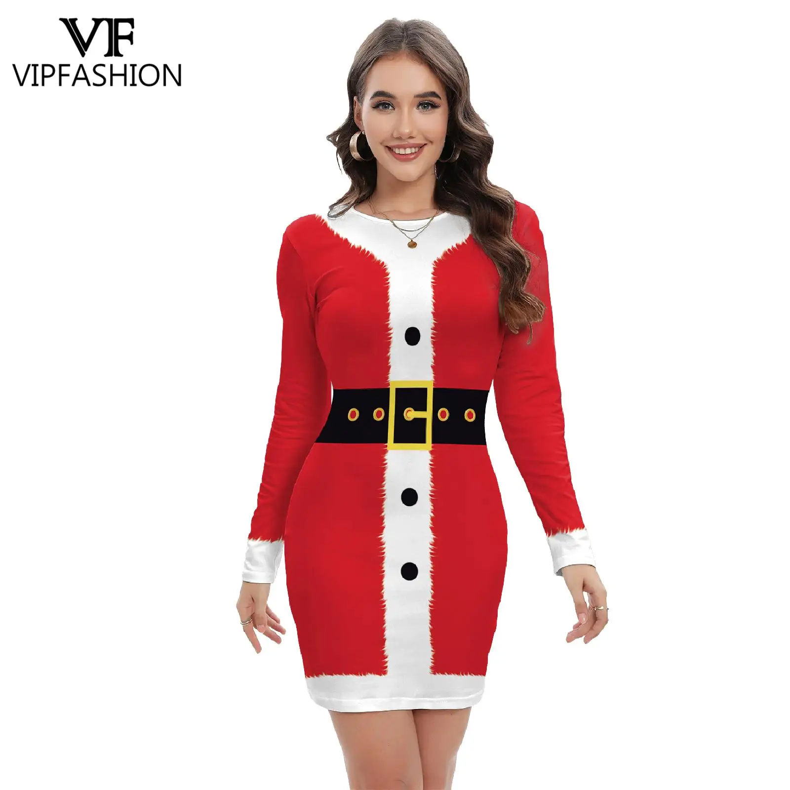 Moda vip feliz natal vestido para mulheres cabelo verde monstro impressão leggings fantasia cosplay traje vestido de festa manga longa topo