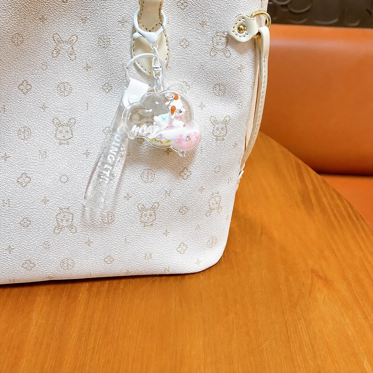 Liquid Floating Charm Transparent Sheep Charm Bag Charm Liquid Floating For Festival Gift Birthday Gift Phones