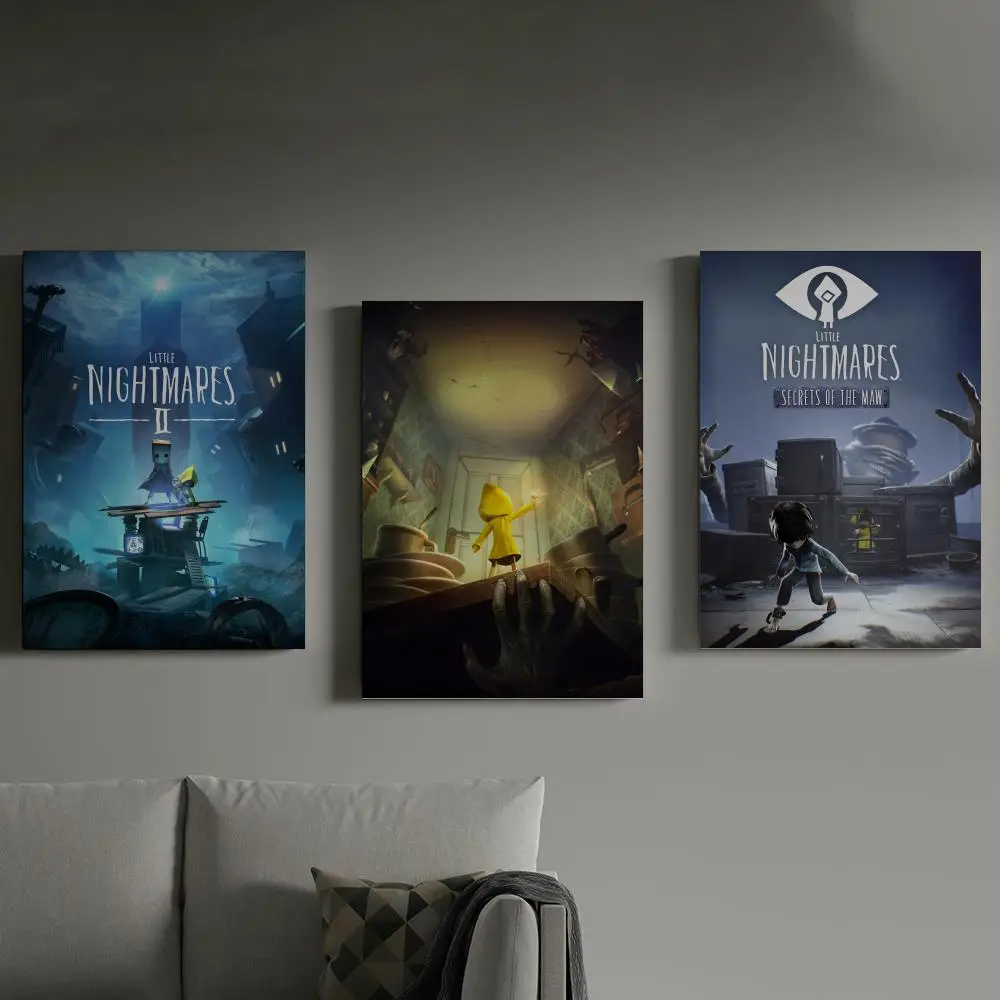 Little Nightmares 3 ملصق يطبع حائط لوح رسم صورة فنية غرفة المعيشة ديكور المنزل قائمة التتبع غطاء ألبوم الموسيقى