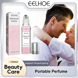 EELHOE-Perfume Portátil para Mulheres, Névoa Corporal, Fragrância Natural de Flores Frescas, Perfumes Melhorados, Spray Desodorante de Rolo, 10ml