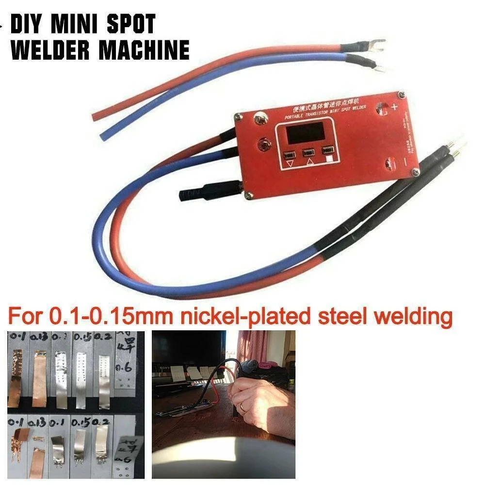 محمولة صغيرة الترانزستور بقعة لحام القلم لتقوم بها بنفسك 18650 بطارية سبوتلحام آلة 12 فولت بطارية السيارات بقعة لحام أداة لحام