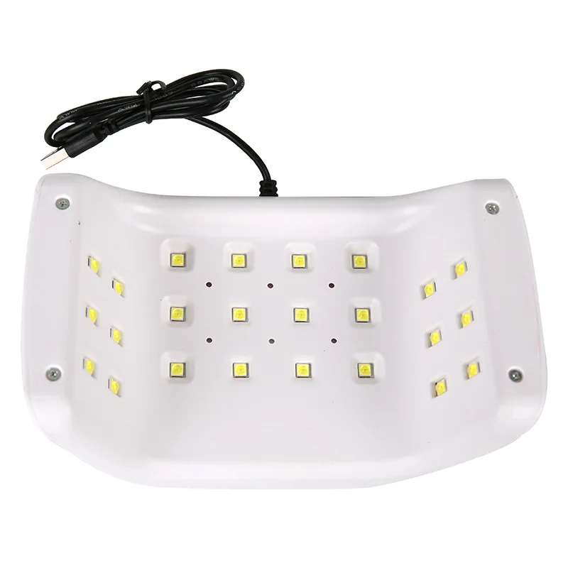 Lampada per asciugare le unghie 120w 24PCS lampada a LED per Manicure macchina per asciugare le unghie smalto per unghie Gel strumenti per unghie con rilevamento automatico Display LCD