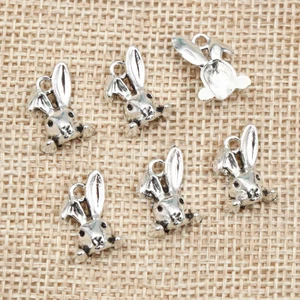 30pcs 14x10 Millimeter antik 8 Hauptverkäufe Coelho Bronze - №7