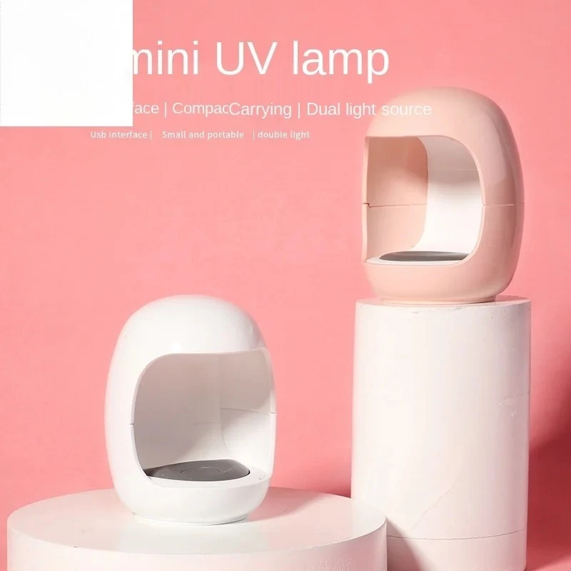Mini Hot Lamp Small Phototherapy Machine Nail Quick-Drying Household Single Finger Eggshell Heating Lamp