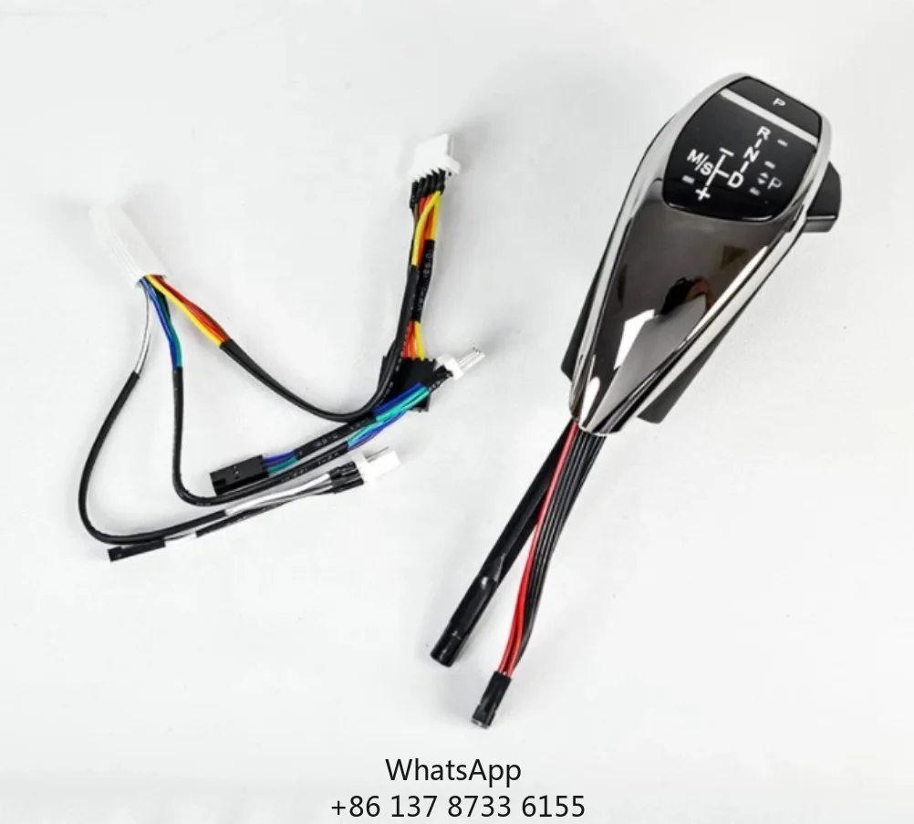 RHD Auto LED E Chassis Shift Schaltknauf Für BMW E46 E60 E61 3 5er Serie Auto Auto Teil Innen Zubehör