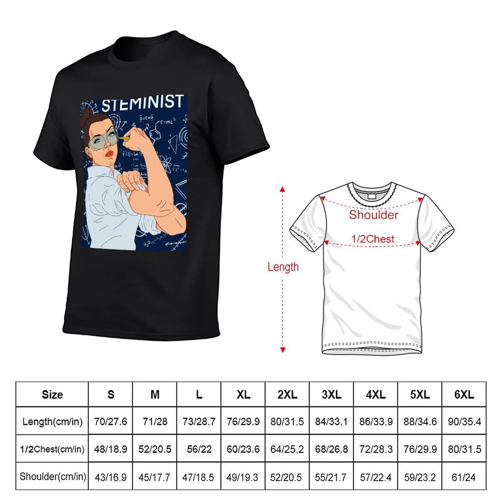 STEMinist T-Shirt aesthetic clothes vintage t shirts cheap stuff baggy shirts big and tall t shirts for men