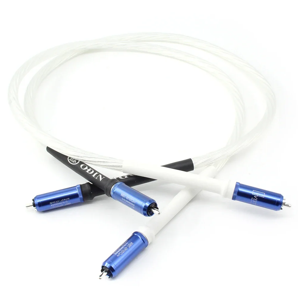 

2nd generation flagship RCA pure silver cable HIFI amplifier double lotus signal cable