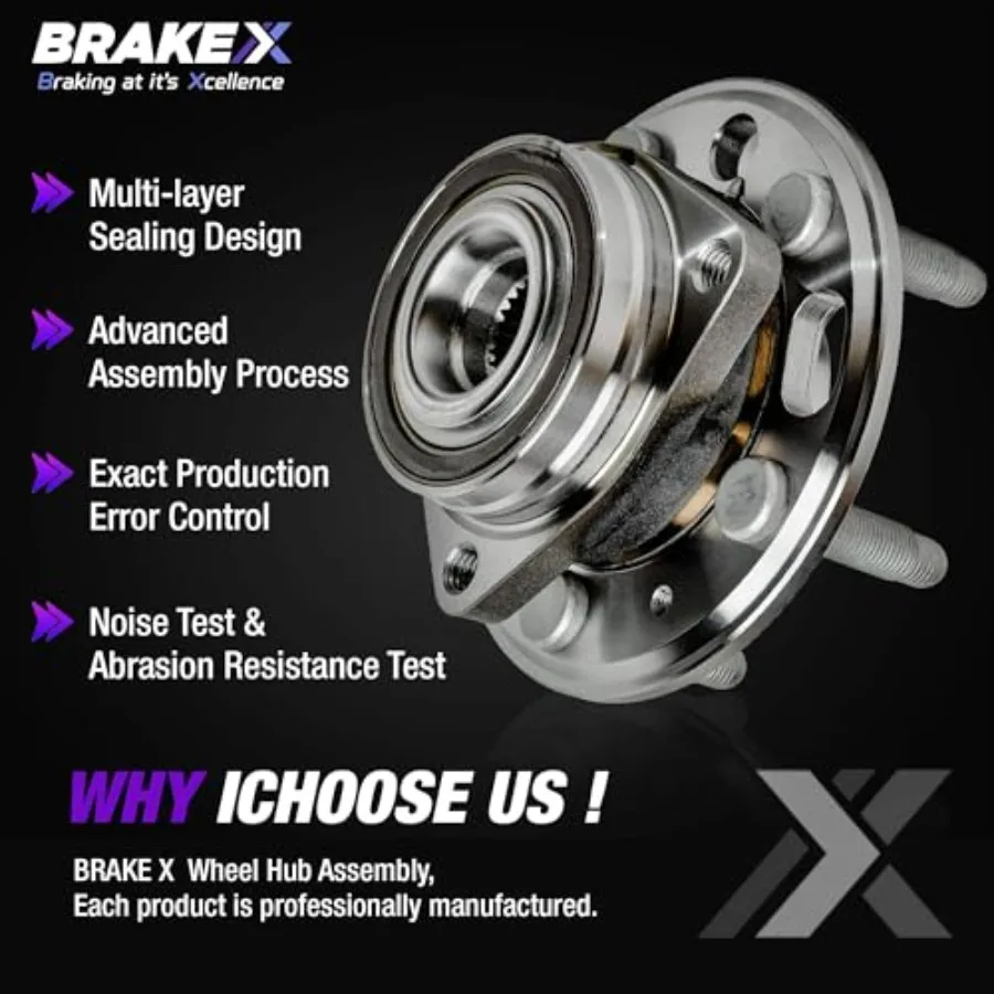 フロント右側ホイールベアリングとハブアセンブリは、2007～2014年式GMCユーコンHCシリーズに対応。耐久性のあるフロント助手席側ホイールハブ。