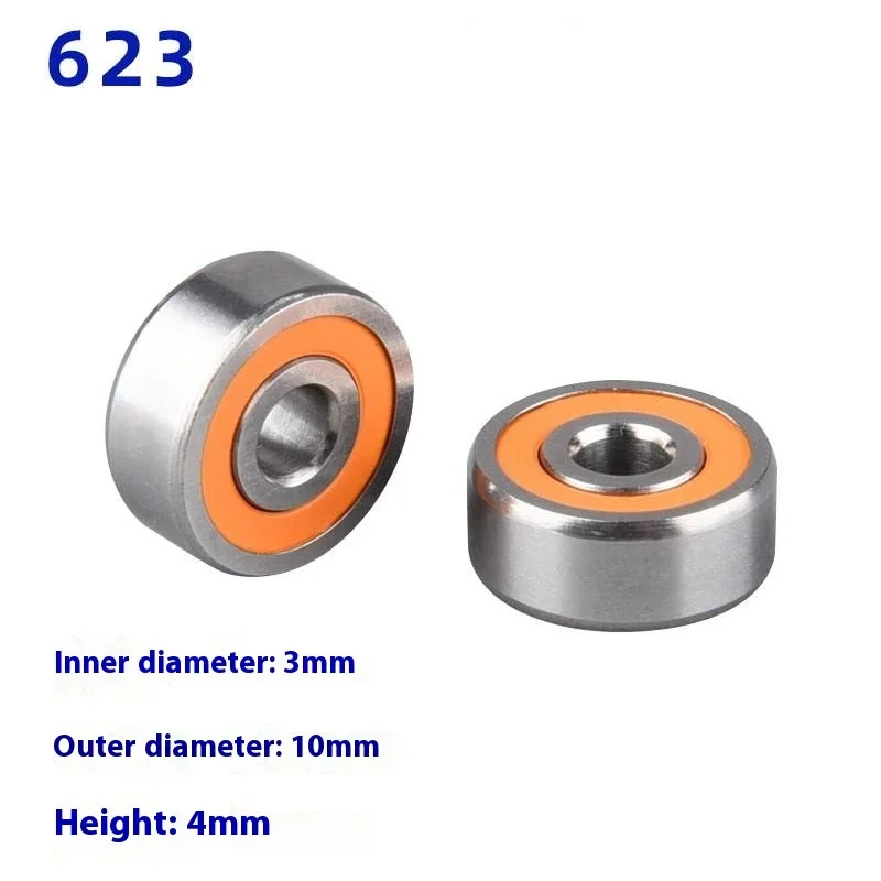 1Pc 2025 New Hybrid Ceramic Bearing Stainless bait casting Spinning Bearings 5x9x3 3x10x4 5x10x4 5x11x4 5x13x4 Bearings