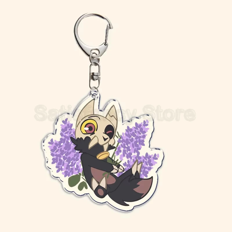 The Owl House Keychain Luz Noceda King Eda Hooty Acrylic Key Chain Pendant Key Ring Keychains for Bag Pendant Aaccessories Gift view 6