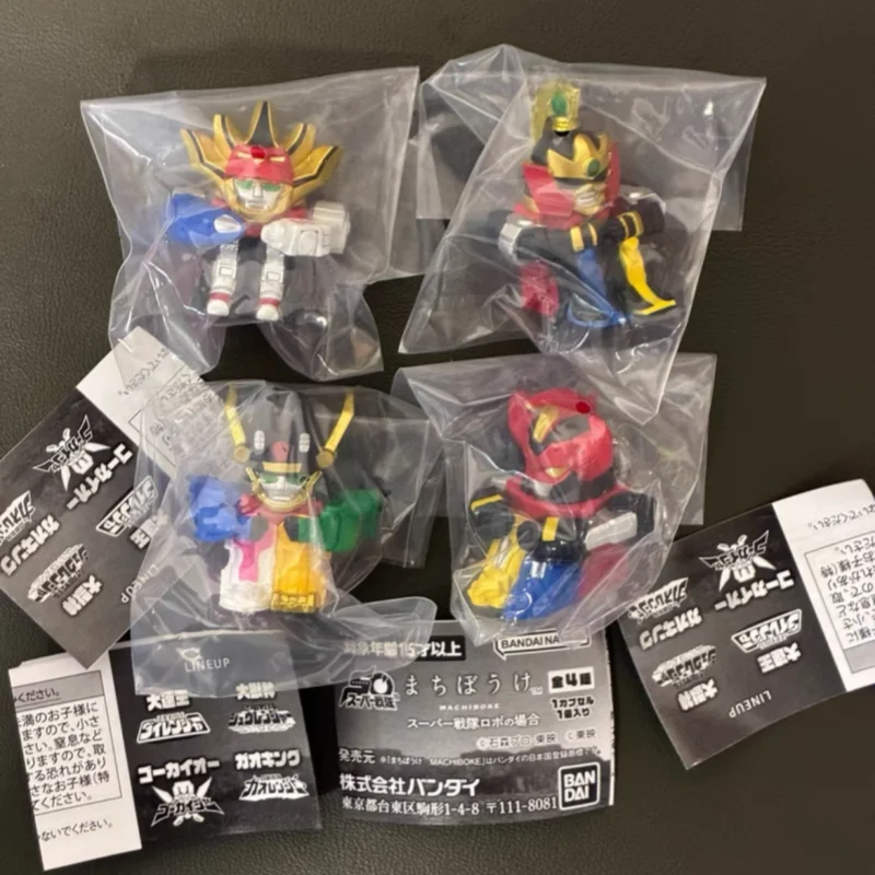 

New Gashapon Super Sentai Robot Figures Vol 02 Waiting Model King Ohger Toqger Shinkenger Mini Model Creative Ornament Boy Gift