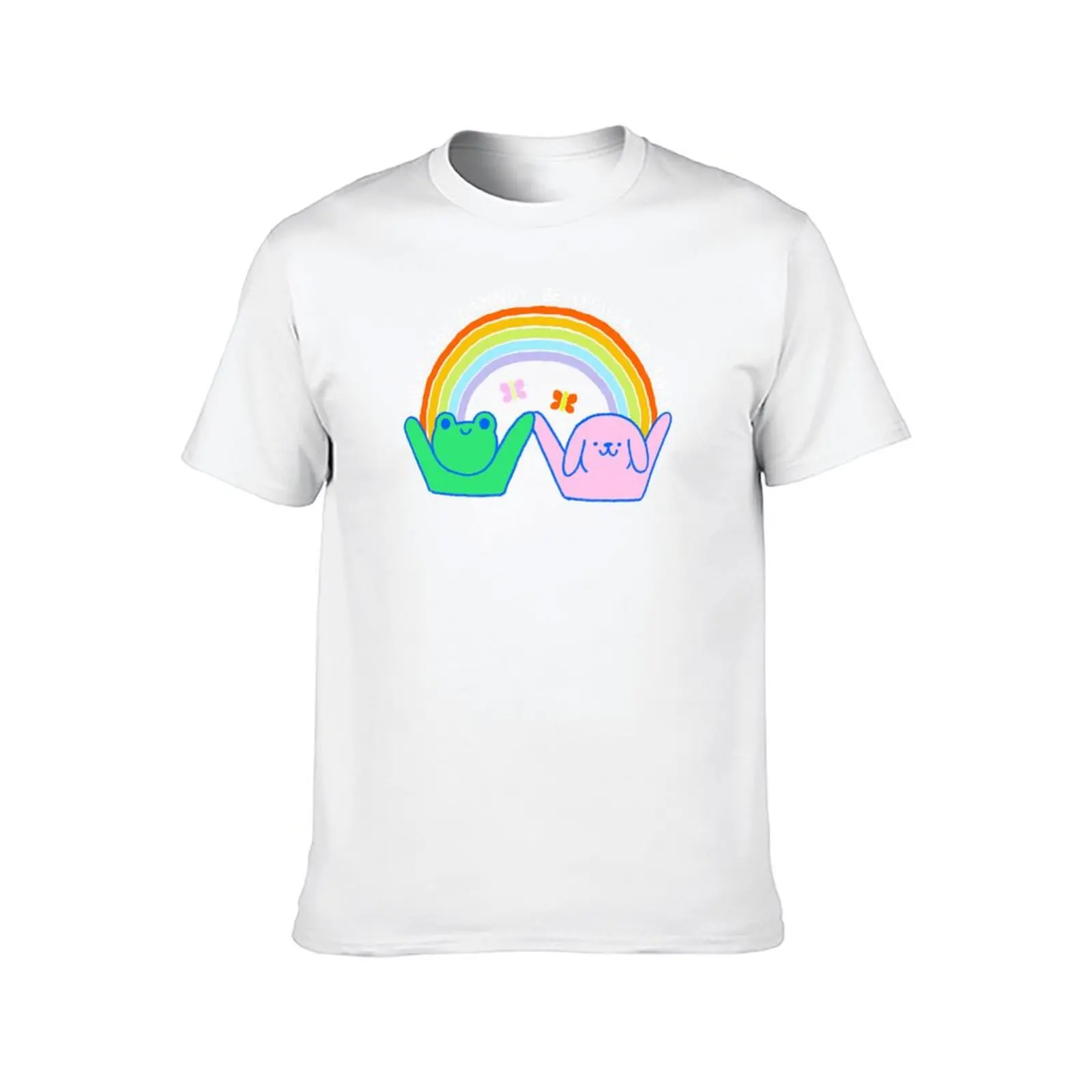 Queer Joy لا يمكن أن تكون قانونية بعيدا-الخوخ الزغب تي شيرت أنيمي تي شيرت للرجل تي شيرت القطن 100% تي شيرت #2