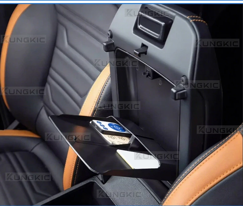 Für Ford Ranger T9 2022 2023 2024 2025 Auto-Armlehnenbox Versteckter Aufbewahrungsbehälter Mittelkonsole Aufbewahrungsbox – Detail 13