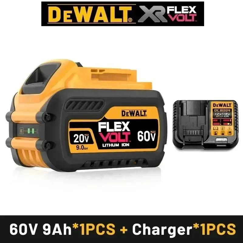 

Оригинальный аккумулятор DeWALT 20В/60В 6Ач 9Ач MAX FlexVolt для электроинструментов DCB606 DCB205 DCB206 DCB209 DCB182