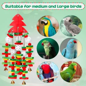 Brinquedo De Madeira De Papagaio Cinzento, Ali Sun Mordida, Grandes Espetos, Banana e Maçã, Suprimentos De Pássaro 6 principais vendas espeto luz solar - №1