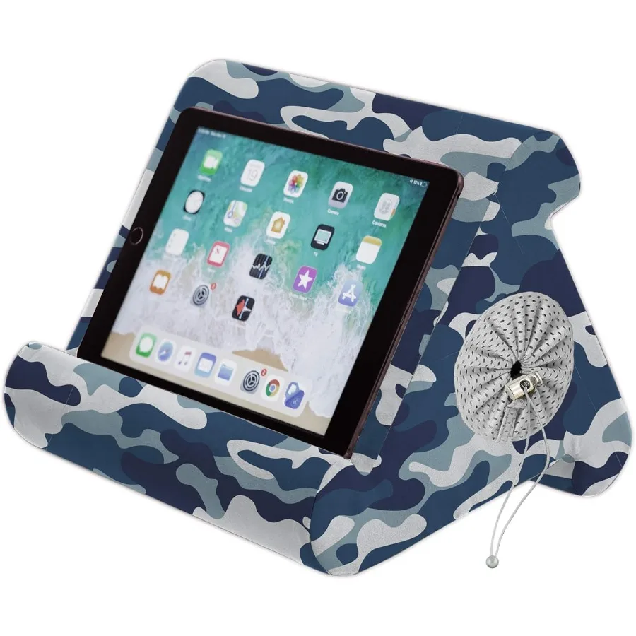 

Tablet Stand with Cubby Storage and MultiAngle Viewing for Home Work Travel. Our Tablet Holder Has Storage for Your All Your Pe