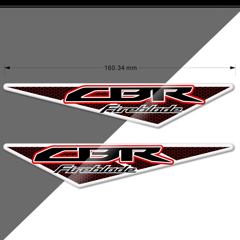 CBR600RR Motorfiets Sticker 3D Gel Brandstoftank Side Pad Fishbone Applique Bescherming Boord Kit VOOR Honda CBR 600RR 2013 - 2022