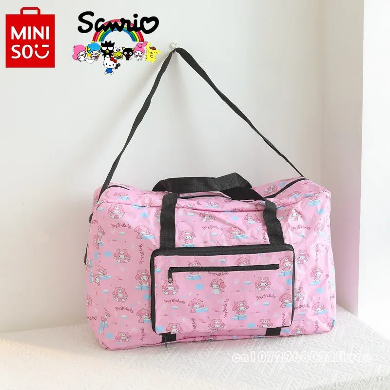 New Home Storage Bag แฟชั่นคุณภาพสูงกระเป๋าเดินทางกันน้ําการ์ตูนขนาดใหญ่ความจุ Multi Functional พับกระเป๋า