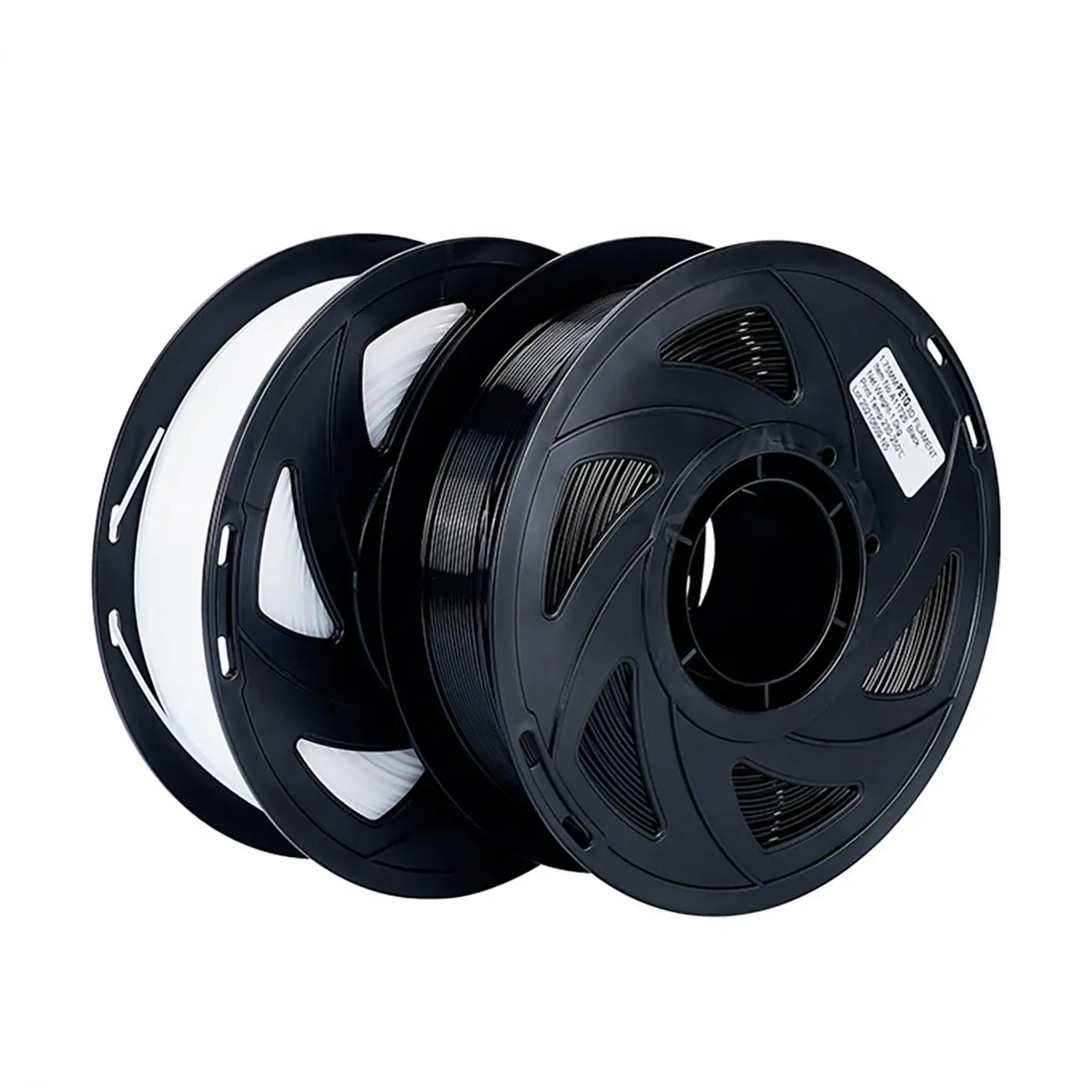 

1kg 3D Printer Consumables Black / White 1.75mm PETG Filament 3D Printer High Strength Compound Material