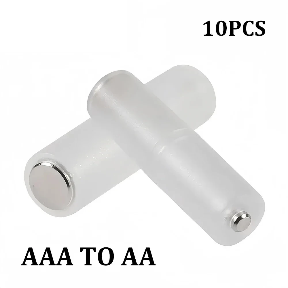 AAA To AA Battery Converter Adapter Negative Pole with Bottom Convert Batteries For Flashlight Remote AAA Batteries Storage Box