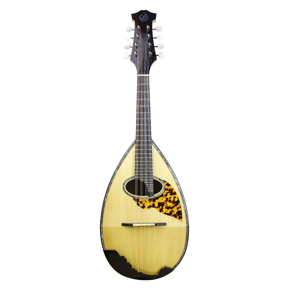 

HUASHENG Nice Price Japanese Style Ebony Mandolin Instrument Music Instruments With 8 Strings