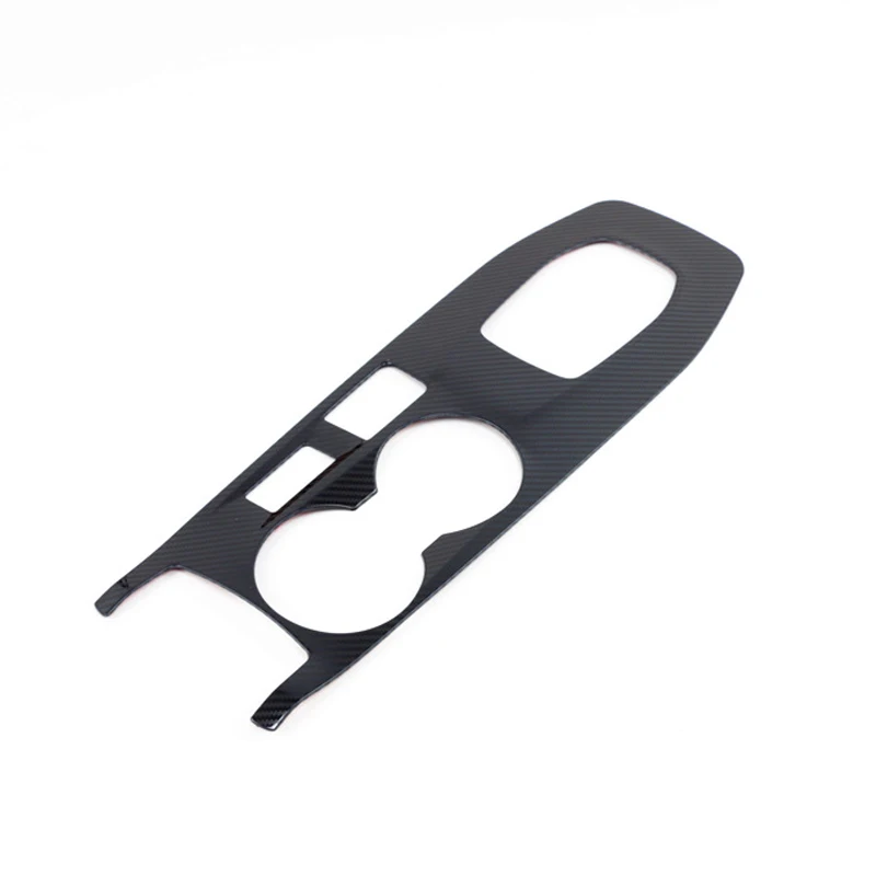 Carbon Fiber Color Car Center Console Gear Shift Panel Decoration Sticker Trim For Peugeot 2008 E-2008 E2008 2020 2021 2022