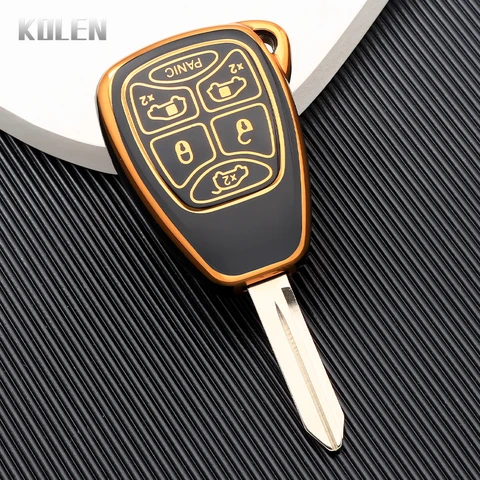 Модный Чехол Для Ключей Из ТПУ Для Chrysler 300C PT Cruiser Sebring Dodge Caliber Nitro JCUV Jeep Compass Liberty - Чехол Для...