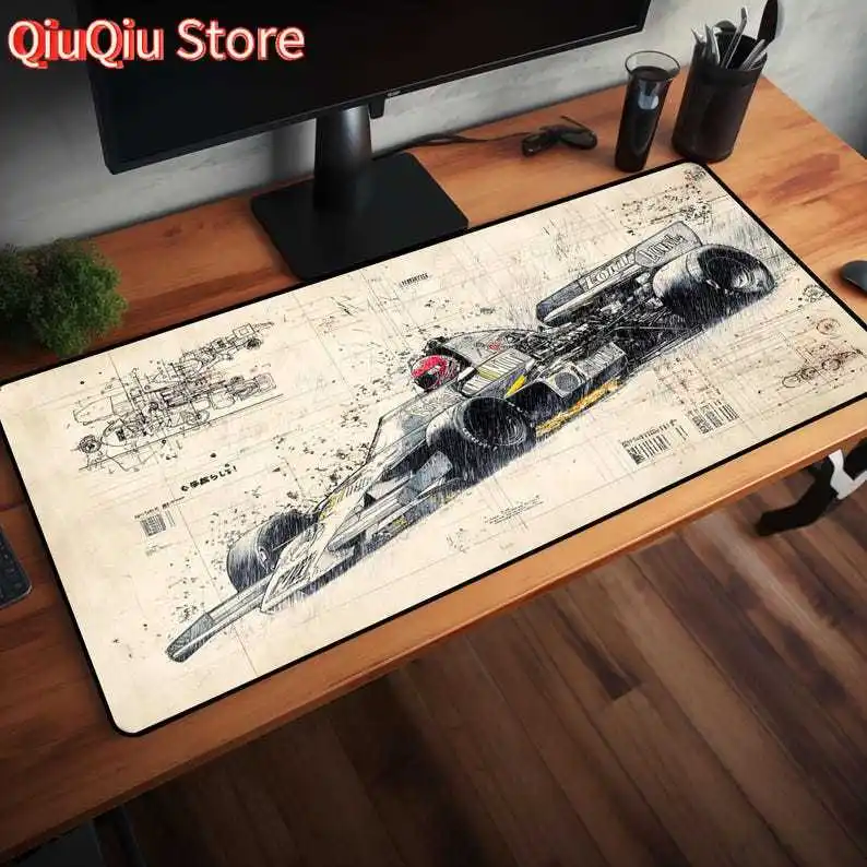 لوحة ماوس F1 Niki Lauda: حصيرة مكتب RGB Formula1 #1