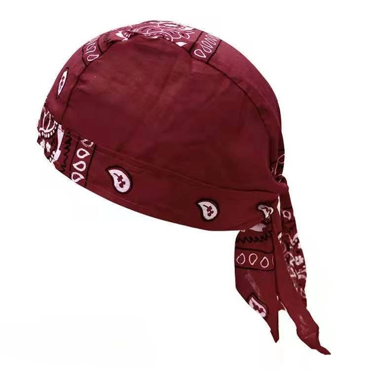 1PCS Breathable Quick Dry Bandana Pirate Cap Helmet Liner Cooling Bicycle Headscarf Cycling Hat Headband for Men Women view 6