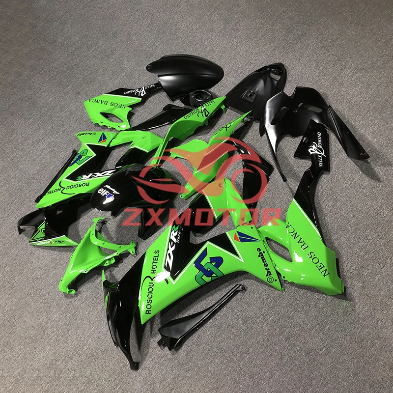 ZX10R 08 09 10 Prime Fairings for Kawasaki ZX 10R 2008 2009 2010 ABS Cowling Dirt Bike Motorcycle Plastics Fairing Kit