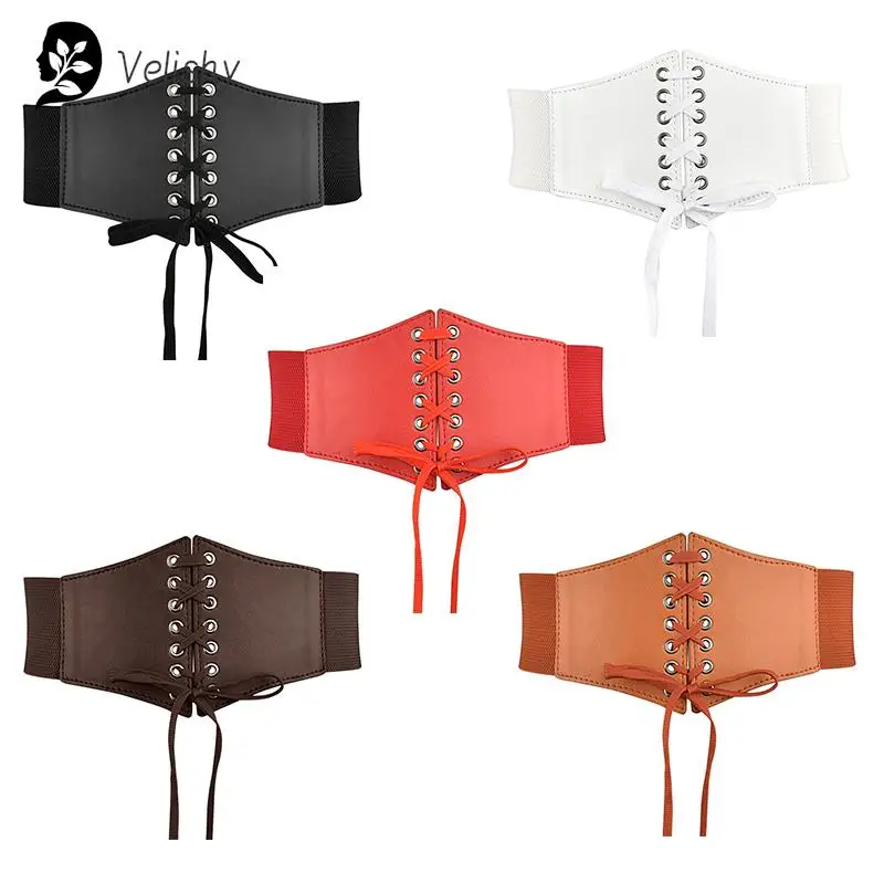 Corset Wide Slimming Body Waistband For Women High Waist Strap Stretch Girdle