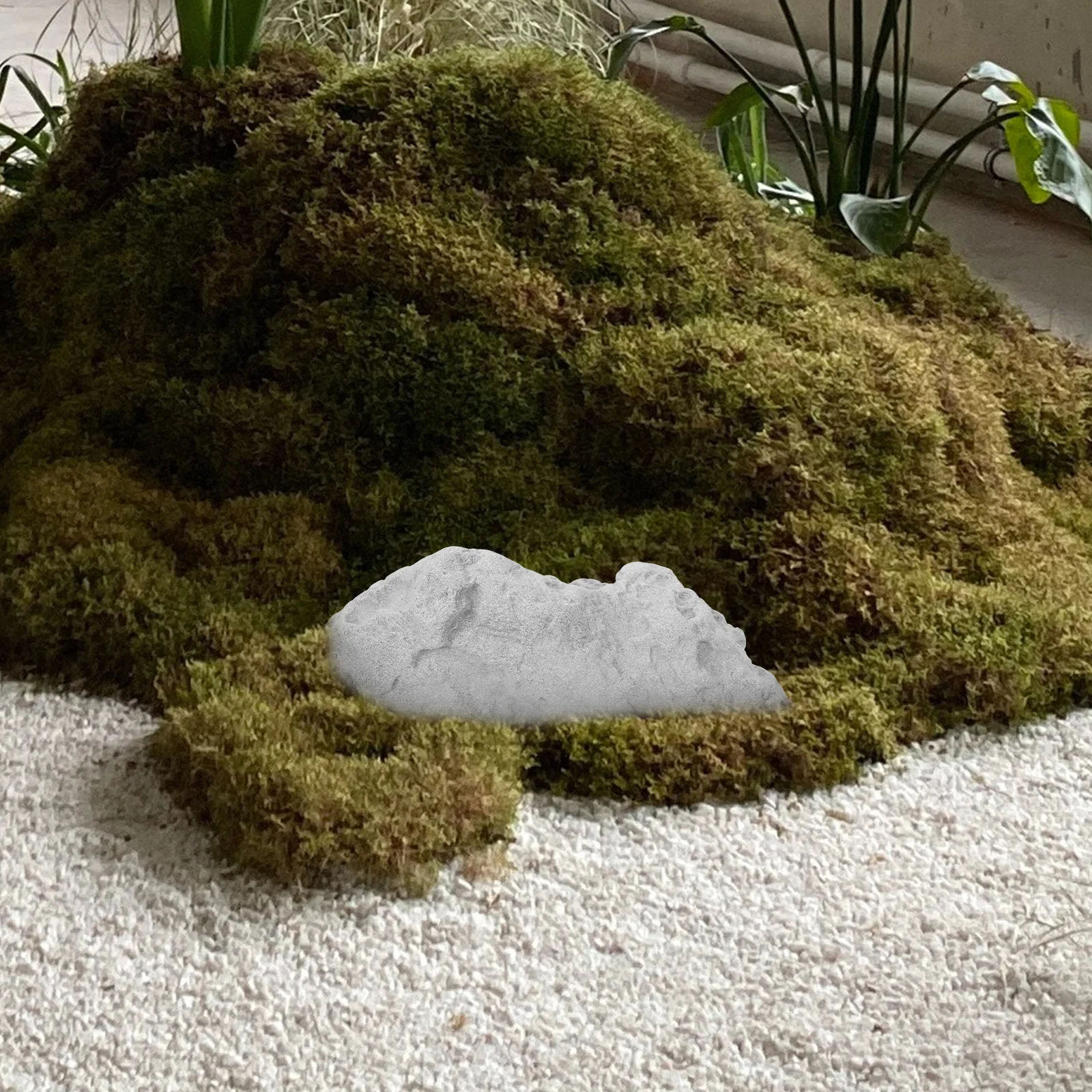 

Sandstone Rockery Garden Ornament Decorative Miniature Landscape Stone for Indoor Outdoor Pot Plant Fish Tank Decor