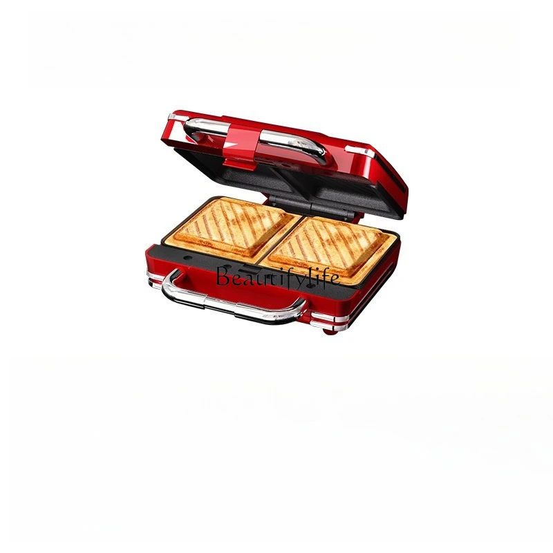 

2025 New Hot Pressed Sandwich Breakfast Maker Household Small Waffles Toast Toast
