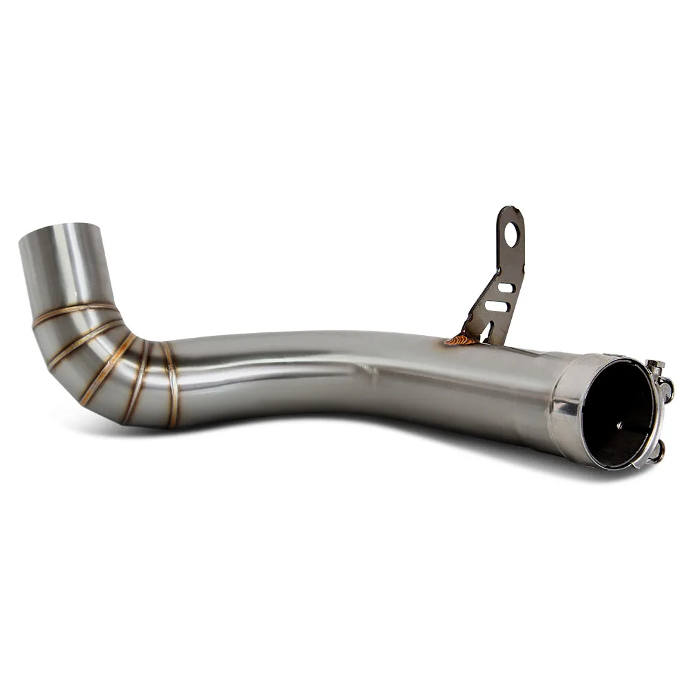 Motorcycle Escape Adapter Pipe For VOGE 900DS DS900X DSX900 2024 2025 Modify Stainless Middle Tube Fit Original Exhaust Muffler