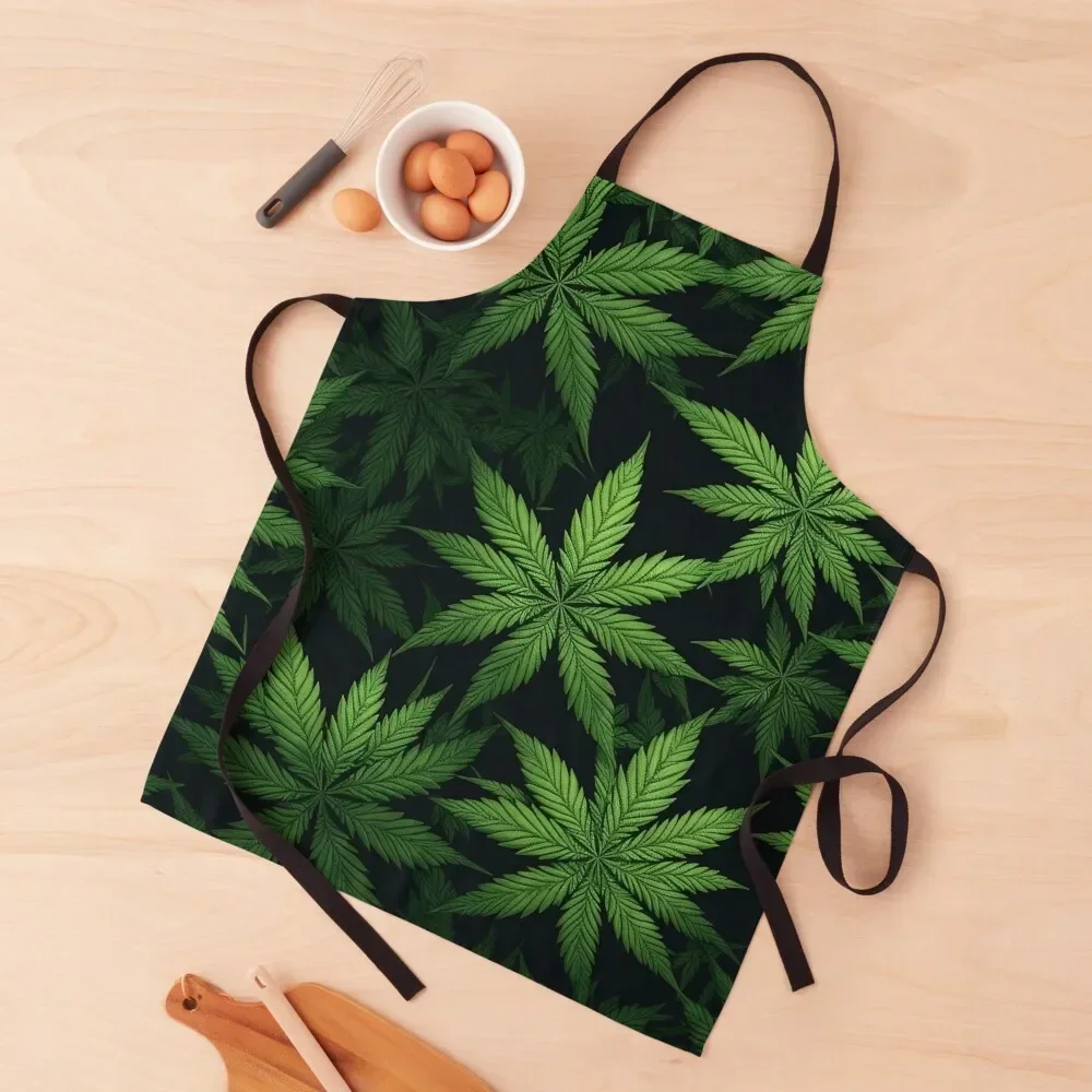 

weed mood for funny, ganja tribute trippy Apron women's kitchens Christmas gift Beauty barber men Apron