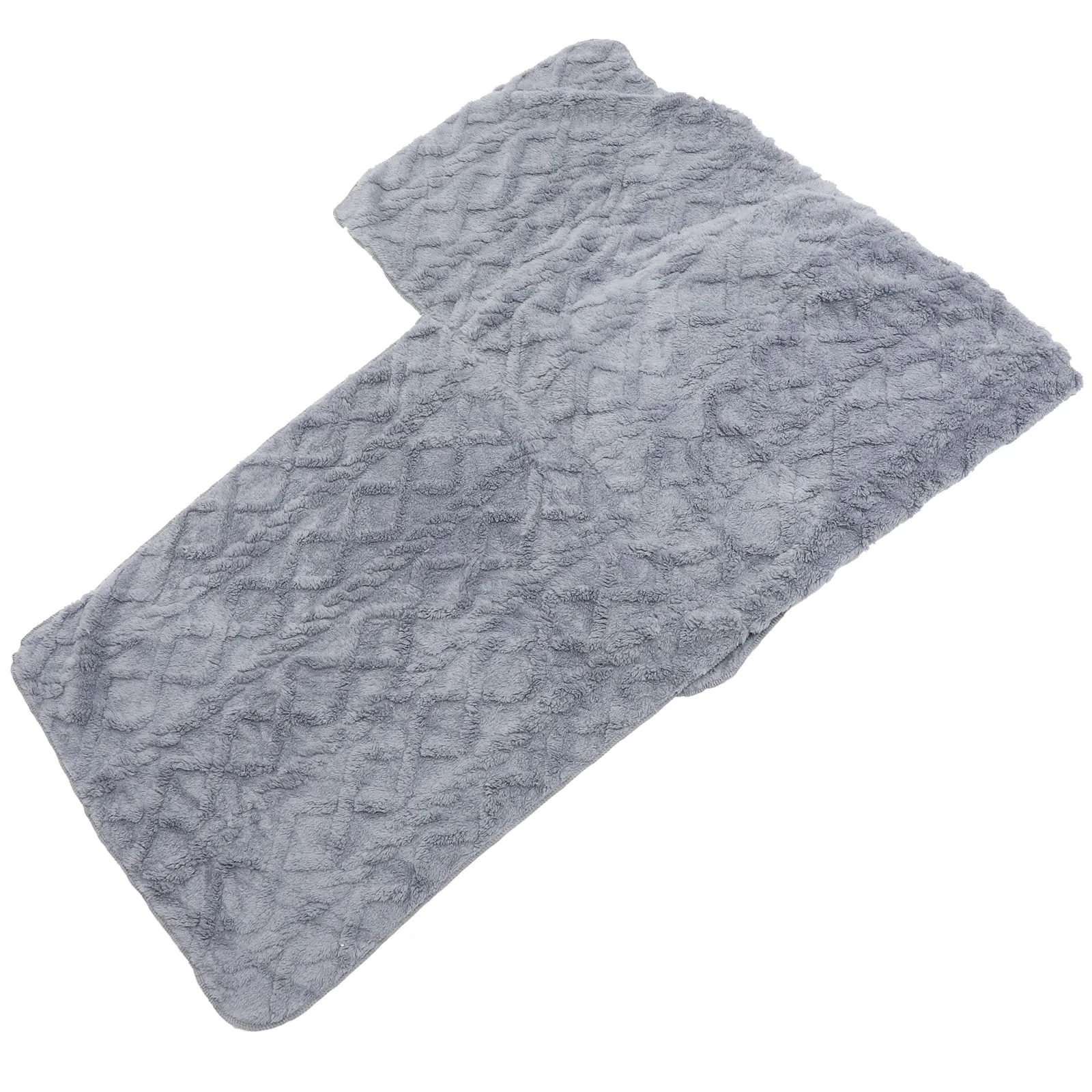 

Single Thickened Double sided Velvet Sofa Towel Couch Covers Blanket Protectors Shallow Gray Slipcover Reusable