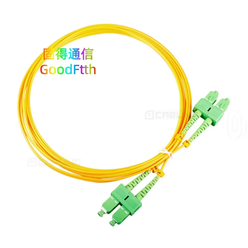 

Патч-корд SC/APC — SC/APC SM Дуплексный кабель Перемычка Патчкорд GoodFtth