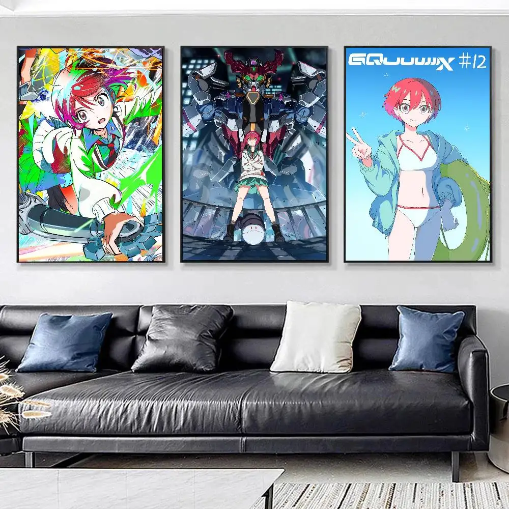 1pc Cartoon M-Mobile S-Suit Anime Girl Amate Yuzuriha Posters HD Print Vintage Wall Art Decor for Home Study Room