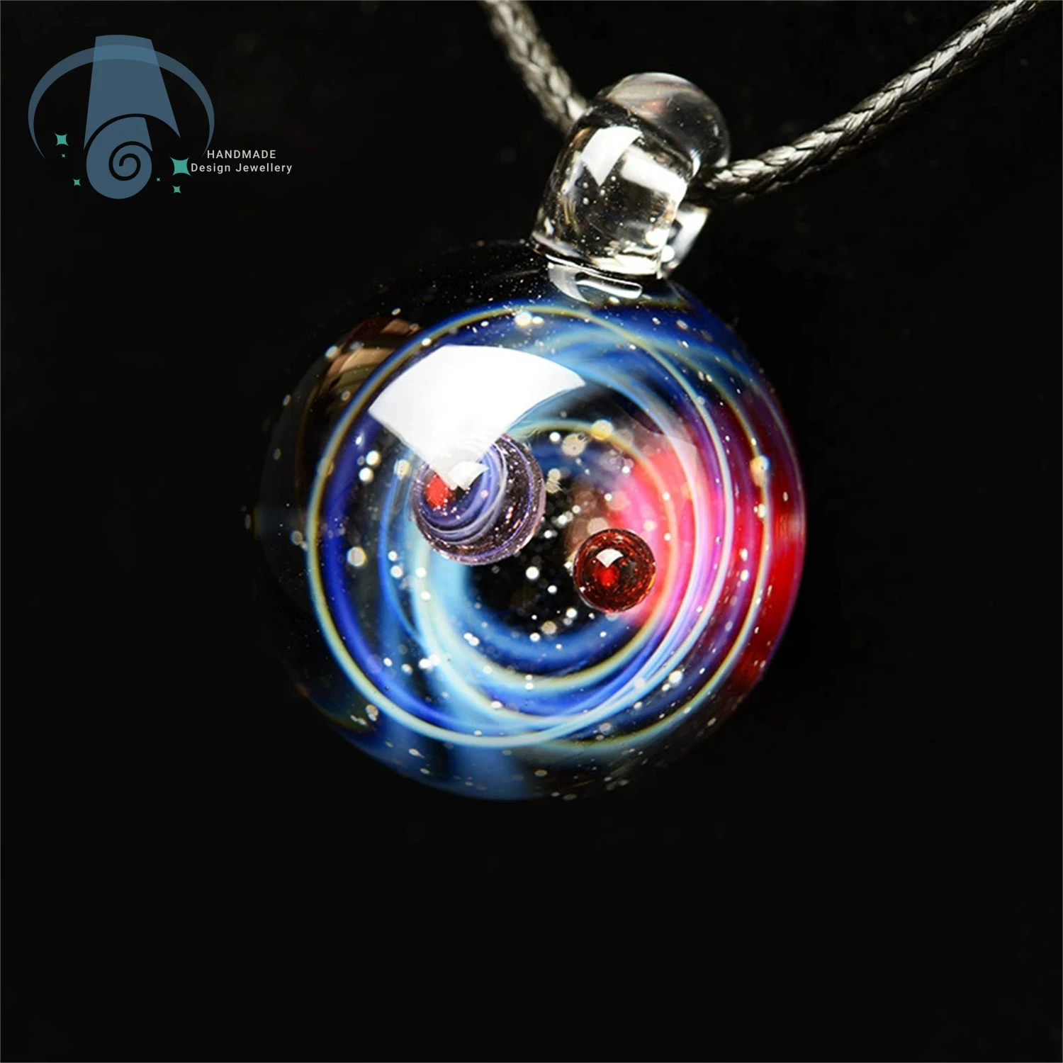 

Universe Starry For Glass Ball Pendant Necklace Perfect Gift for Valentine Day and Christmas For Jewelry