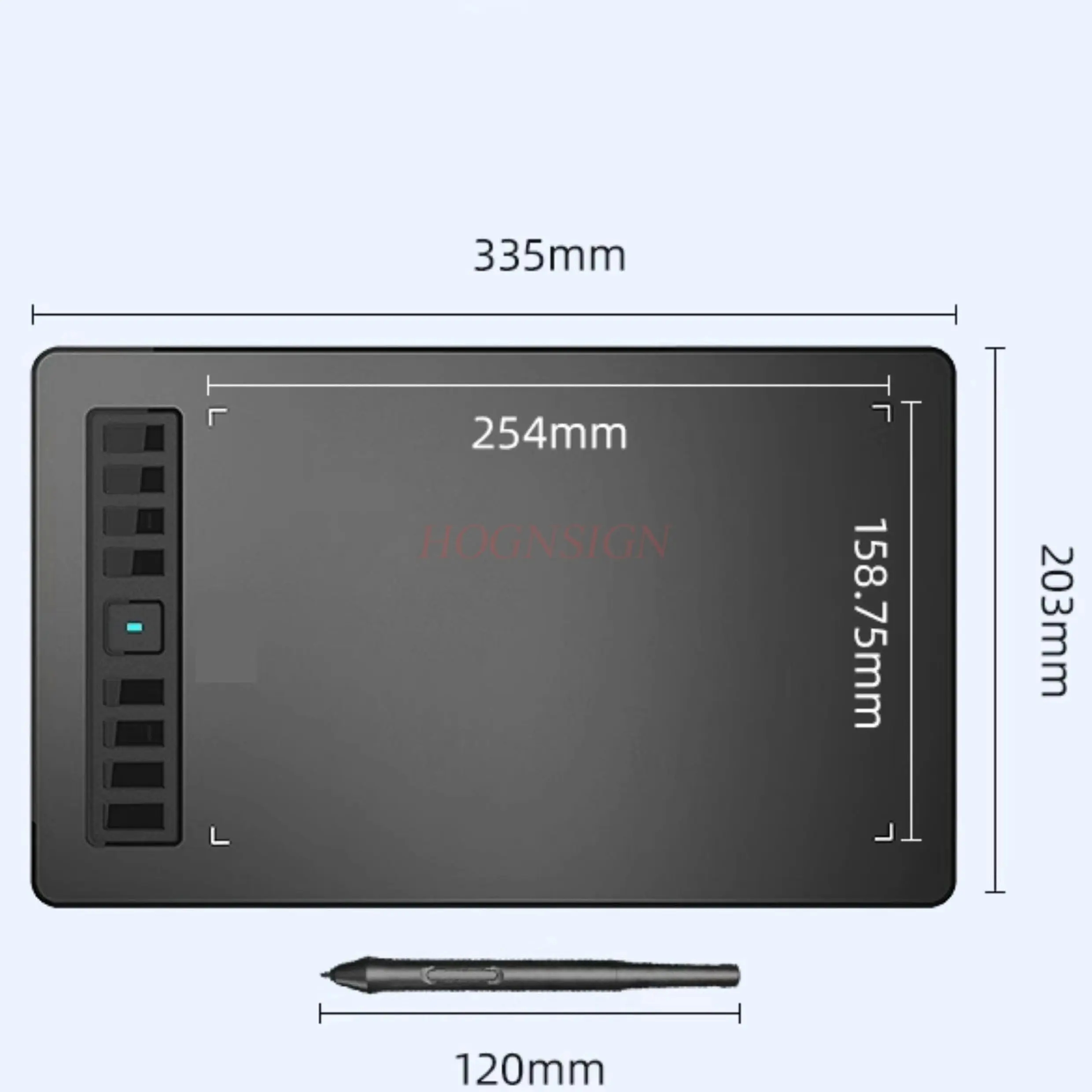 1pcs Digital board, handwriting board, computer writing board, drawing board, hand drawing board, drawing board