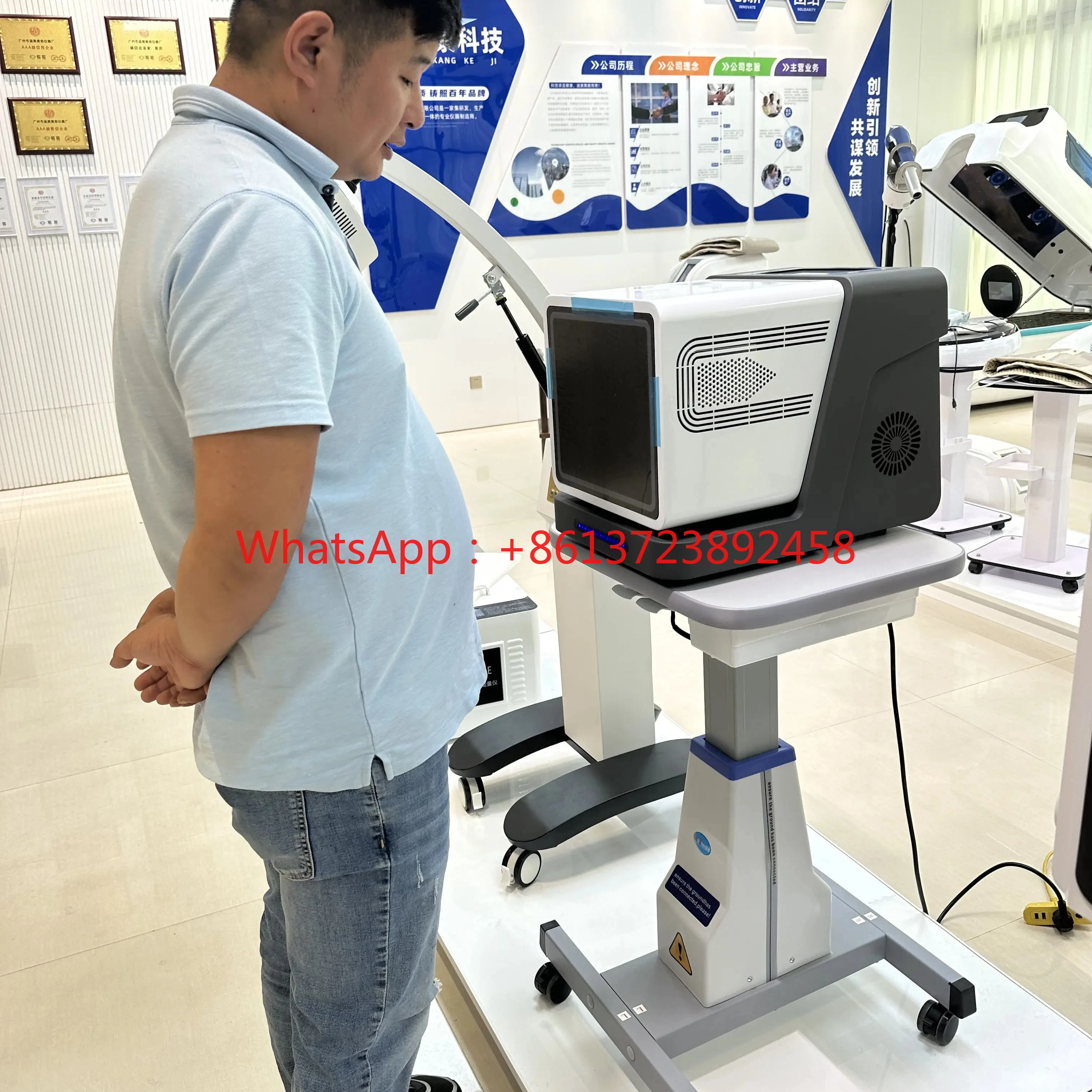 

2024 Terahertz Therapy Wave Devices Terahertz Frequency Cell Health Physiotherapy Machine Heating Body Massage