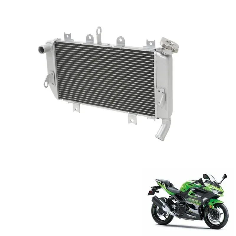 

Для Kawasaki Ninja 400 2018-2024 Z400 2019-2023 Ninja 500 Z500 2024 мото аксессуары радиатор кулер охлаждение двигателя