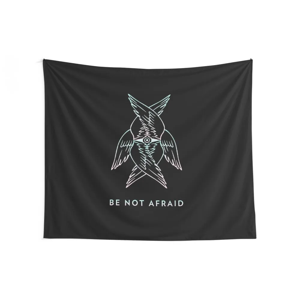 Be Not Afraid Seraph Biblically Accurate Angels Tapestry Wall Mural Aesthetic Room Decor Korean Tapestry