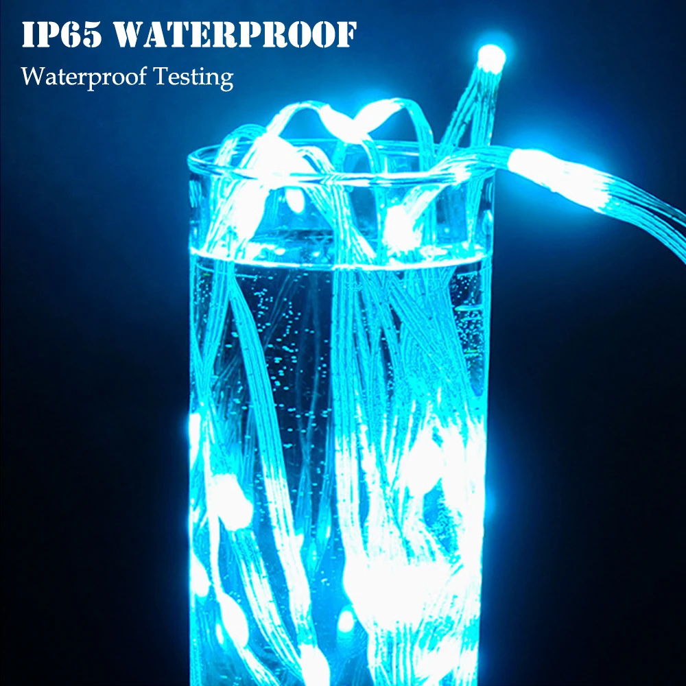 5M/10M/15M/20M/40M LED String Light App Control Garland IP65 Outdoor Fairy Lights For Christmas Holiday Party Birthday Decor