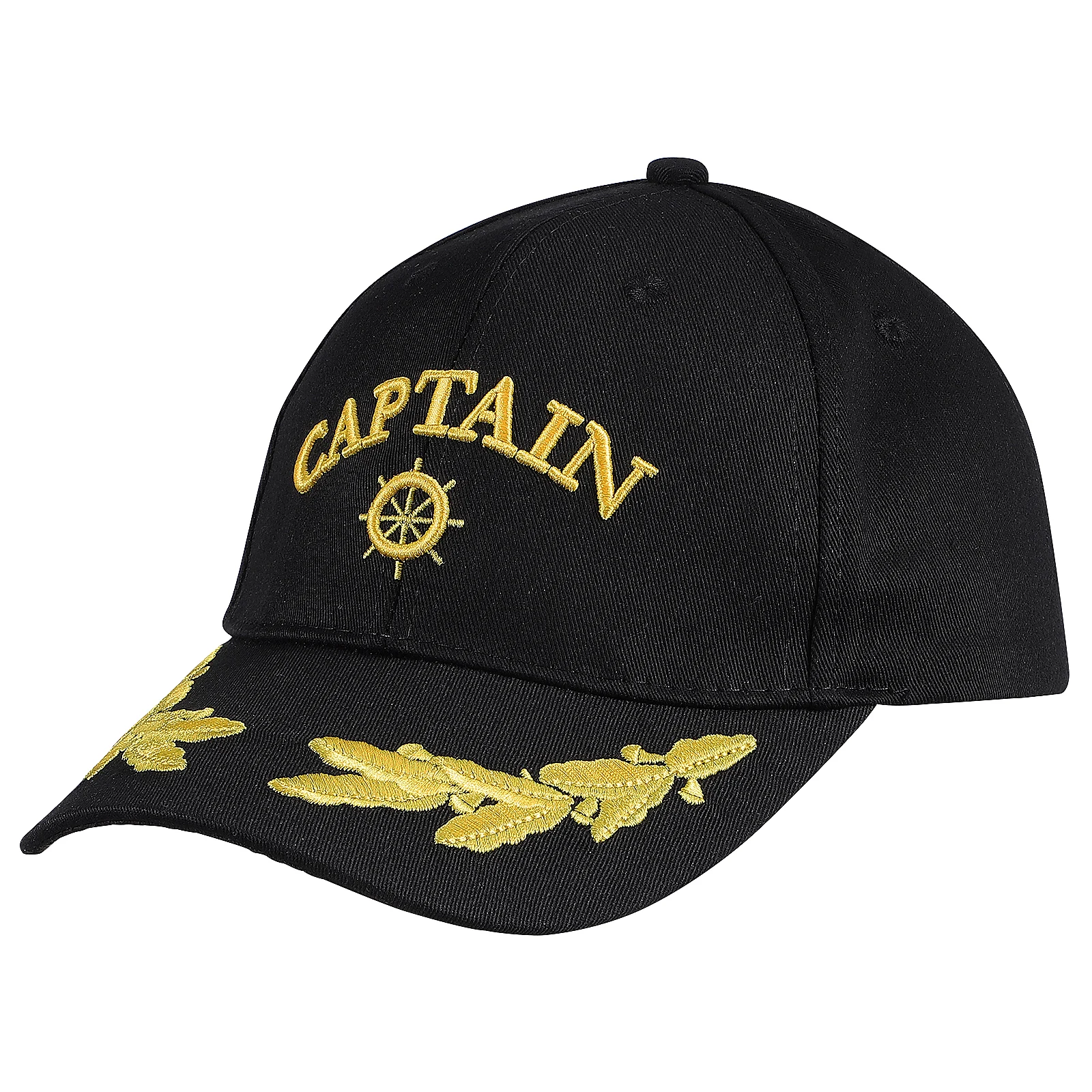 

Sunhat Baseball for Men Cotton Baseball Cap Women Adjustable Black Bride Panama Hat Cotton Captain Hat Team Sports