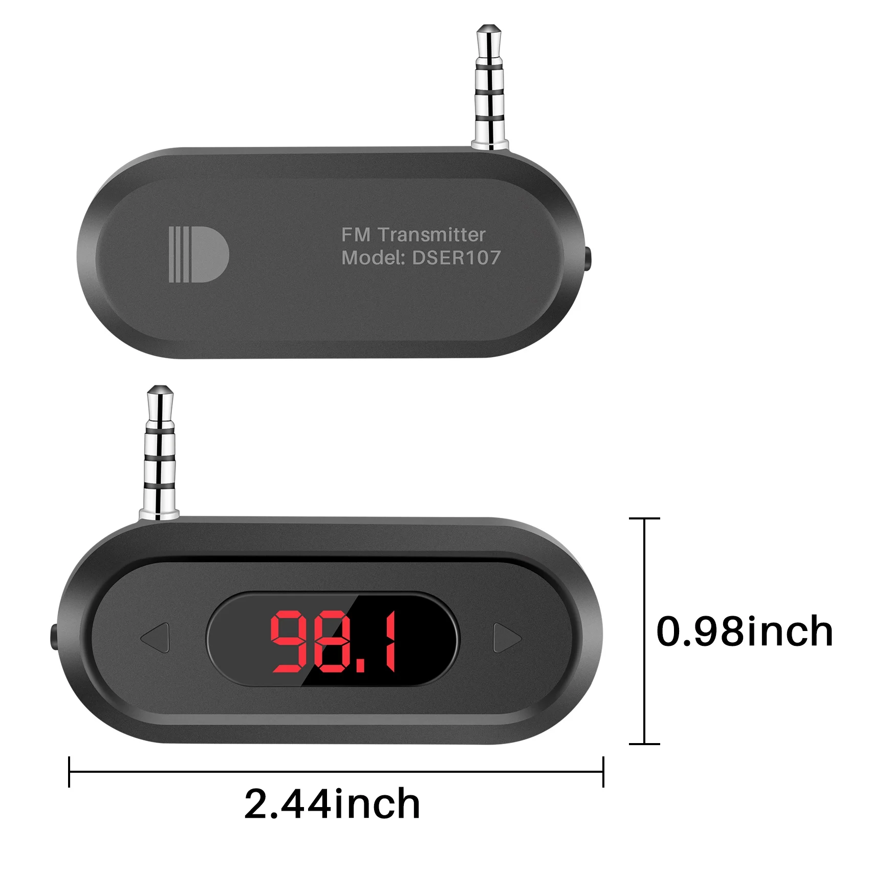 

Универсальный FM-трансмиттер, беспроводной аудиоадаптер с разъемом 3,5 мм для Xiaomi, iPhone, IOS, Android, Ca