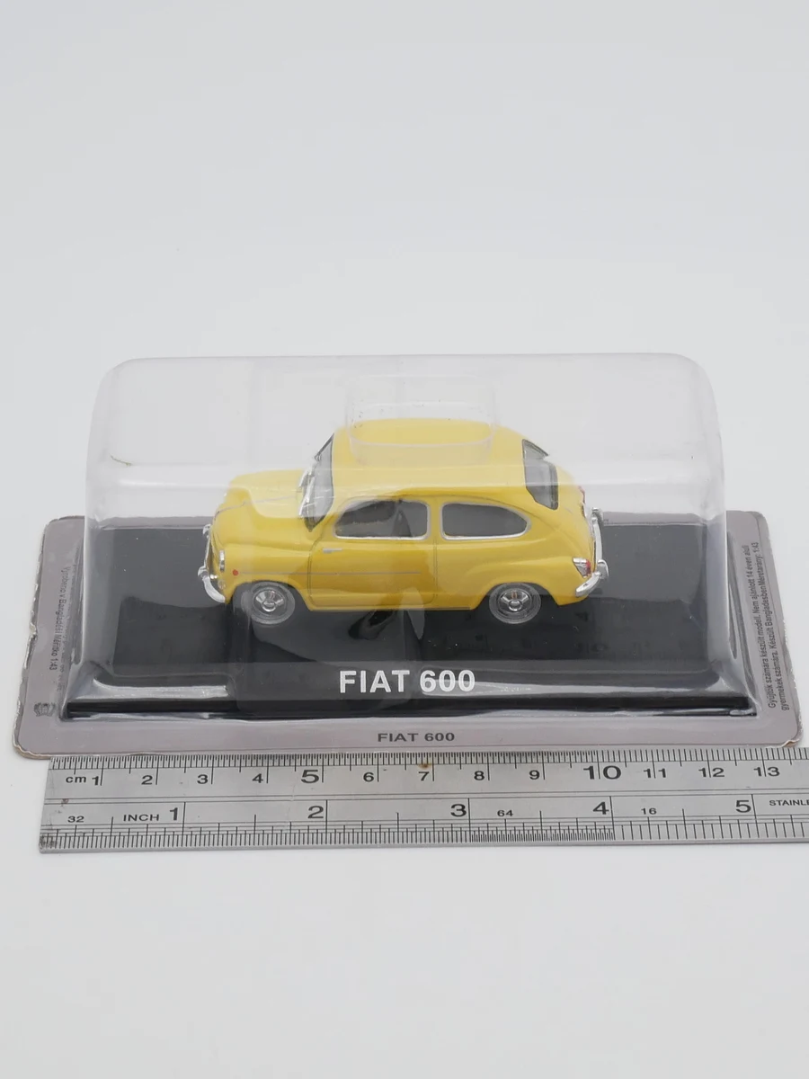 Ixo 1:43 Ist Fiat 600 Diecas Car Metal Toy Model