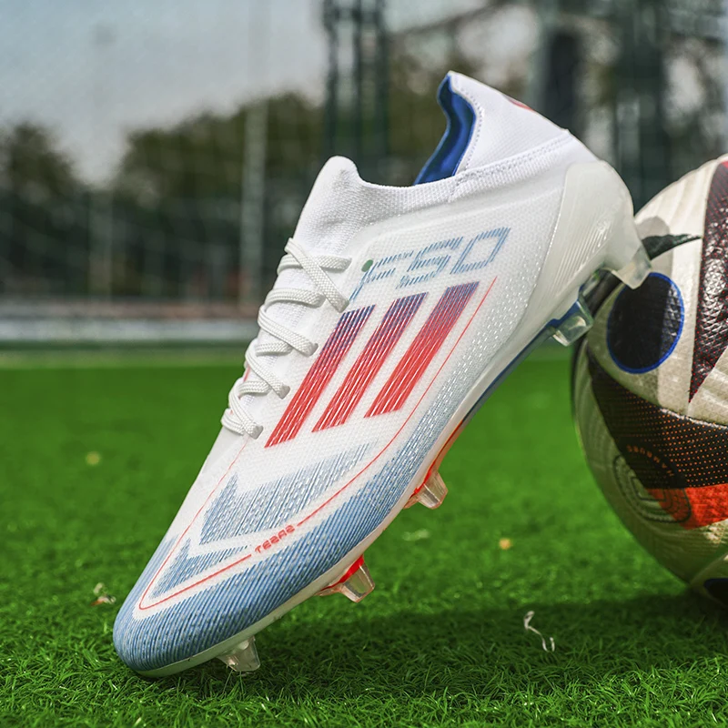 Original Men Soccer Shoes FG/TF Studded New Professional Football Field Boots Unisex Society Training Match Adult Football Shoes image 4