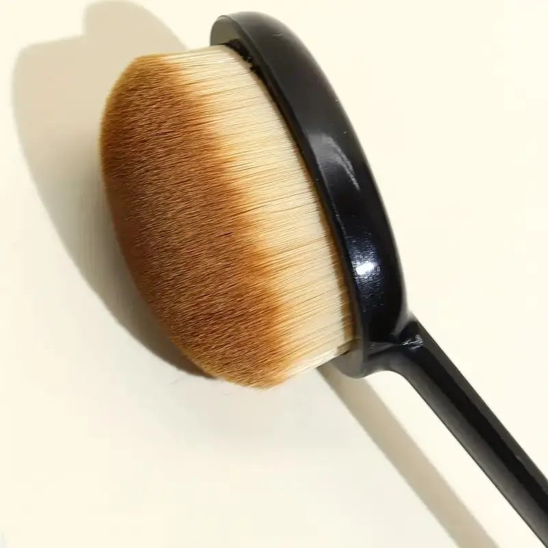 Oval Foundation Brush Large Toothbrush Makeup Brushes Fast Flawless Application Liquid Cream Powder Foundation Sunscreen